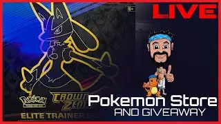 *Live* Pokemon Pack Opening Store! Crown Zenith Is HERE! Funko Raffle!