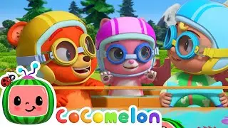 High Five Song | CoComelon Animal Time | Animal Nursery Rhymes