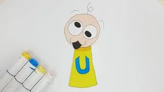 How to draw Incredibox Sprunki OC Upin Phase 4 | Easy Drawing for Beginners | Neel Artify 