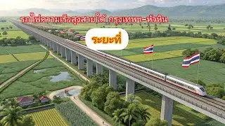 รถไฟความเร็วสูงสายใต้ (NSR) กรุงเทพฯ–หัวหิน ระยะที่ 3 | ยกระดับการเดินทางสู่เมืองท่องเที่ยวชายฝั่ง