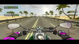 Traffic Rider gameplay video, racing bike game