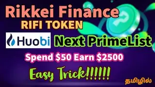 💎Rikkei Finance 30x 💎| RIFI Token IDO | 🔥Huobi Primelist🔥 | Next Pre-Sale🤑🤑 |  😜Easy Trick | CQT126