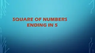 SQUARE OF NUMBERS ENDING IN 5#teaching #psc #ssc #malayalam #rrb #exam #students