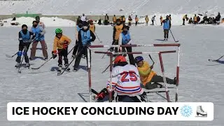 Closing ceremony of ICE HOCKEY in Muskit Chumik
