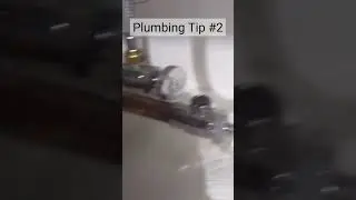There is no need to put Teflon tape on braided supply lines to the shut off #shorts #diy #plumbing