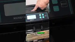Banknote Counter Sensor: Easy Cleaning Hack! #shorts