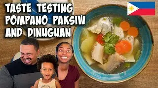 First Time Trying: Pompano Paksiw! Retrying Home Made Dinuguan!