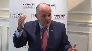 Mayor Rudi Giuliani, Robin Bernstein and Toni Holt Kramer