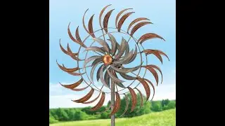 Whispering Breeze Outdoor Garden Wind Spinner