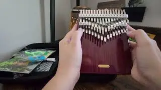 LingTing Kalimba 34 keys [ Обзор калимбы ] Finger Piano.