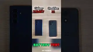 Galaxy Z Fold 7 vs OnePlus 15R Battery Test