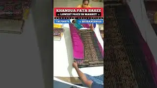 NUAPATNA PATA SAREE || KHANDUA PATA SAREE PRICE || HANDLOOM COLLECTION || Part(2)