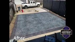 Large Random Stone Stamp | w State Stamped Borders