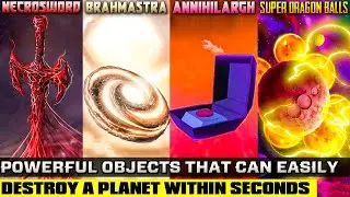 Most Powerful Weapons & Objects that can destroy a Planet in Tamil | Savage Point