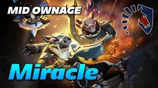 Miracle Mid Ownage Techies | Dota 2 Pro Gameplay