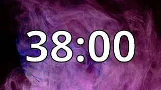 38 Minute Timer with Music | Abstract Timer