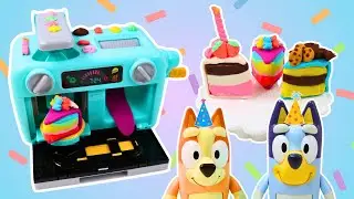 Let's Make Bluey & Bingo's Play Doh Birthday Cake!