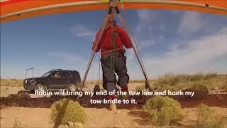 10 15 17 Exit 116  Hang Gliding Static Tow 1,600' rope.