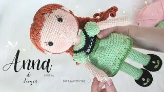 Tutorial Anna de Frozen Materiales necesarios| Serie Princesas  Parte 1/3 Sub 🇺🇸🇪🇸/ GretaWings