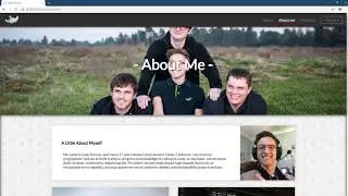 Portfolio Website (High School) - About Me Page
