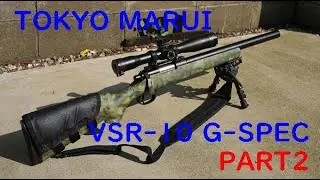 TOKYO MARUI(東京マルイ)VSR-10 G-SPEC(Gスペック)CUSTOM(カスタム)を&alpha;7CⅡのスロー&クイックモーションモードの５倍スローモーションで撮影する‼