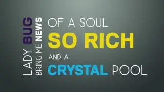 Million Years - Nico Vega Lyrics Video