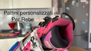 Il primo pattino personalizzato da gara per un atleta ⛸️💨 #Pattino #Gara #Atleta