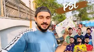 I booked PSL Tickets for first ever Live Match Experience 🥳