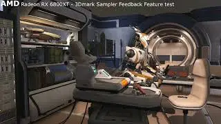 3Dmark Sampler Feedback Feature Test with AMD Radeon RX 6800XT