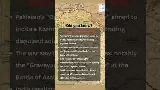 1965 War: Tank Battles & a Divided Kashmir  #india #indiapakistanwar #history