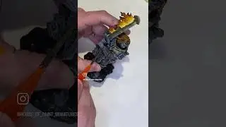 Adding OSL to the Fire Giant 🔥 #shorts #miniaturepainting #art #painting #dungeonsanddragons