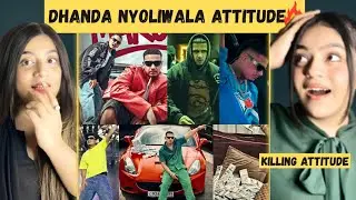 Reaction on Dhanda Nyoliwala Attitude Shayari Videos | Dhanda Nyoliwala performances🔥🔥