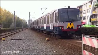 RET Metro SG2 & SG3 De Tochten Zevenkamp Lijn B in Rotterdam
