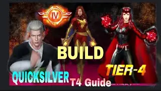 Mff Quicksilver Build guide Tier 4 n jean grey level 70 #futurefight