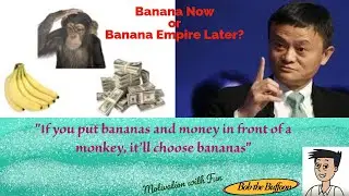 Banana Now or Banana Empire Later?     #funnylifelessons #moneylessons