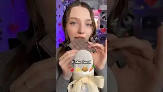 Fake food #asmr #asmrsounds #asmrrelax #asmrtingles #asmrwhispers #asmrsleep #relax #tingles
