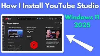 How to Download Install YouTube Studio App on Windows 11