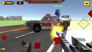 BLOCKAPOLYPSE Zombie Shooter - Crazy Rider & Full Map Exploration - Open World Android Gameplay