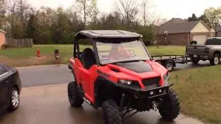 2017 General bracket lift, winch, and windshield.