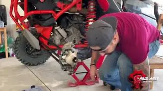 Grease bearings with Kemimoto tool