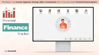 Smart Income, Expense, Budget & Investment Tracking Application | Built in Microsoft Access