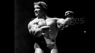 Arnold Looked Massive in 1974 - Rare Posing Clip #motivation #bodybuilding #health