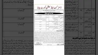 District & Session Court Jobs #officialjobs #latestjobs #govtjobs #jobs #district #sessioncourt #4u