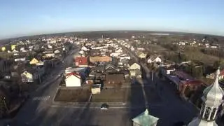 Skrwilno z lotu ptaka