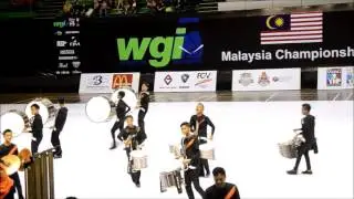 Rhythm Syndicate Percussion - WGI Malaysia Championship 2015