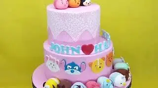 NO PVC! Quality handmade Tsum Tsum figure for birthday party!