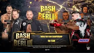 BASH IN BERLIN: Gallus vs. Bullet Club | World Tag Team Championship