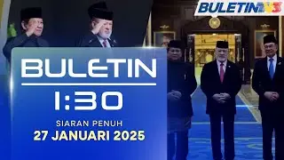 Prabowo Diberikan Sambutan Negara Penuh Istiadat Di Istana Negara | Buletin 1.30, 27 Januari 2025