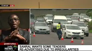 Cancellation of SANRAL tenders valued at around R18 billion: Webster Mfebe