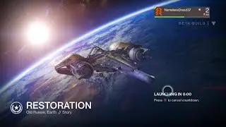 Destiny Beta - Full Second Mission (X Box One)